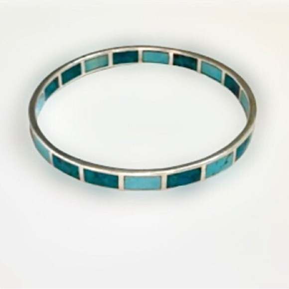 🌟Silpada High Seas Turquoise Bangle🌟 - Picture 3 of 10